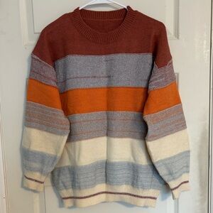 Striped Crewneck Sweater